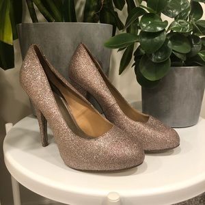 MIA designer sparkly heels